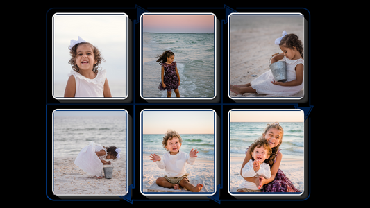 6 Custom Photo Magnets